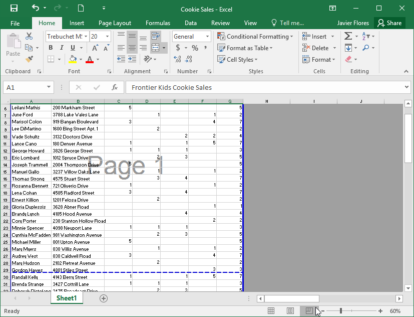 برنامج الاكسل Excel وكيفية التعامل معه