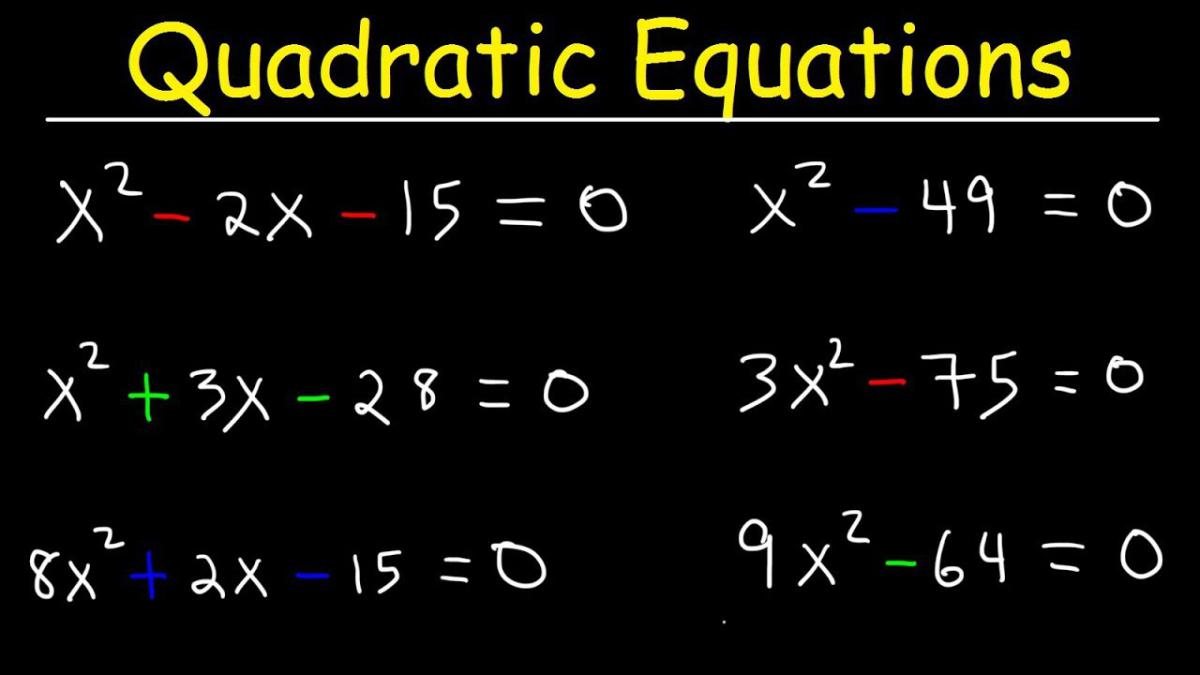 Quadratic Equation